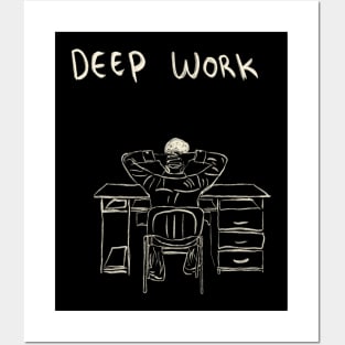 Deep Work Posters and Art